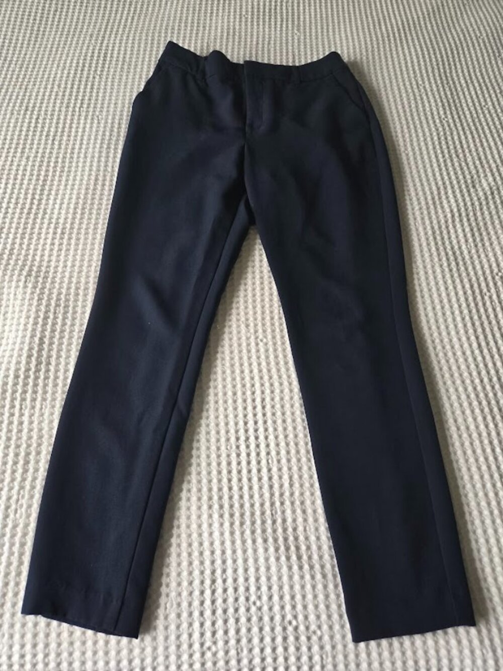 Nine West Navy Mid-Rise Skinny Dress Pants Size 4